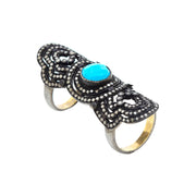 TURQUOISE ARMOUR RING