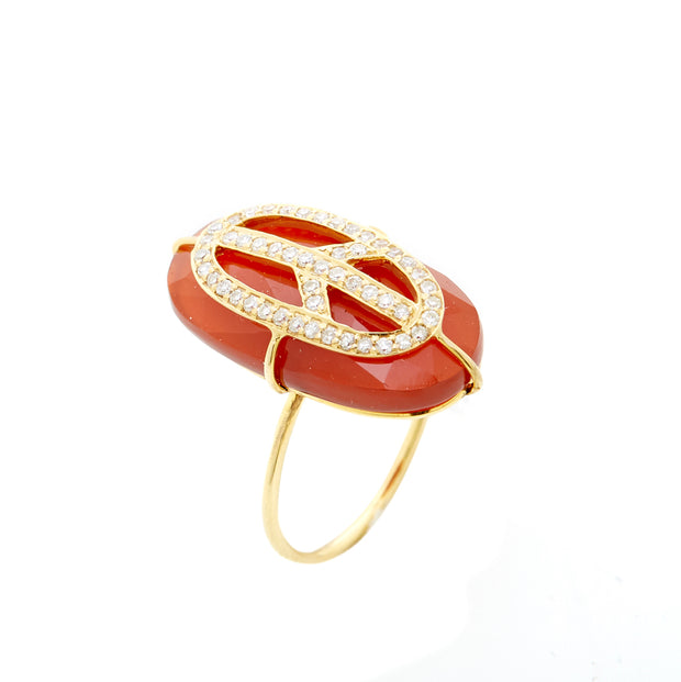 BLOODY MARY PEACE RING