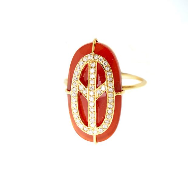 BLOODY MARY PEACE RING